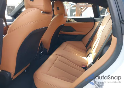 2025 BMW I4 xDrive40 из США, поврежденный, VIN WBY43HD07SFU10925